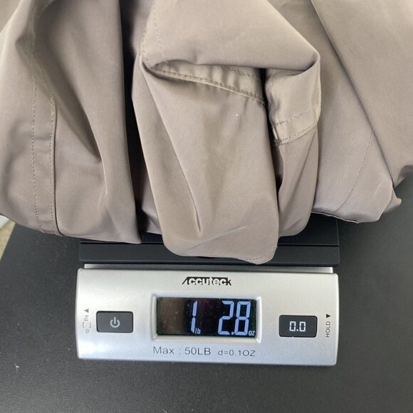 Michael Michael Kors Women's Trench Rain Coat Size S Petite Olive Green Belted - Picture 10 of 10